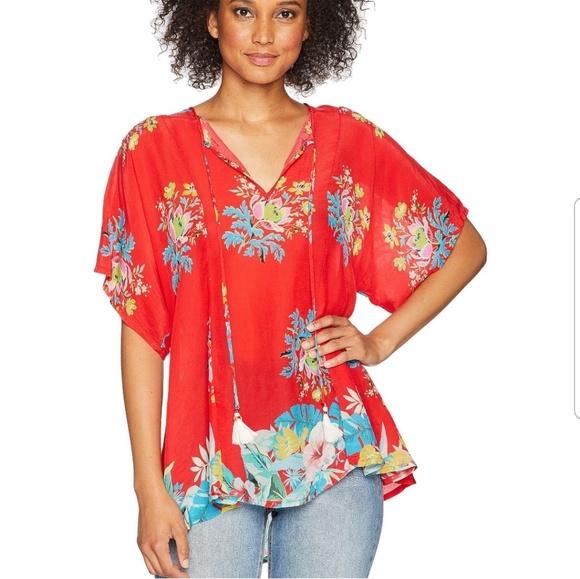 Johnny was PEONIES TOP - Picture 3 of 8